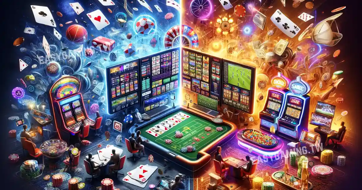 博奕遊戲種類：探索各種不同的賭博和博弈遊戲