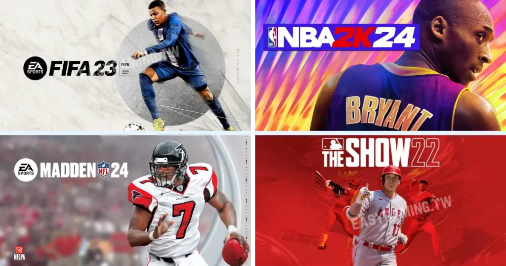 十一、體育遊戲－FIFA、NBA 2K、Madden NFL、MLB The Show