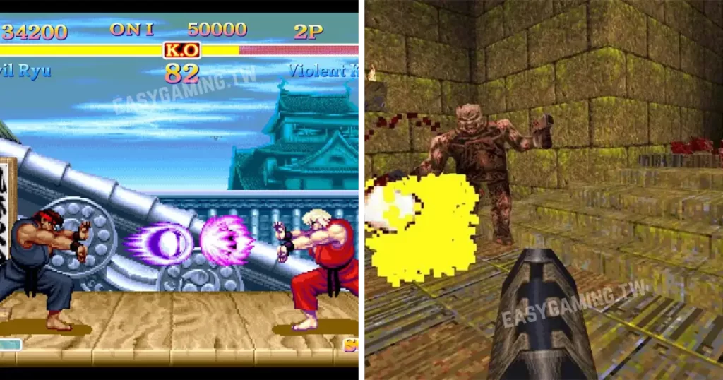 電競成長期（1990-1999年）－Street Fighter 2（快打旋風2）、雷神之槌（Quake）
