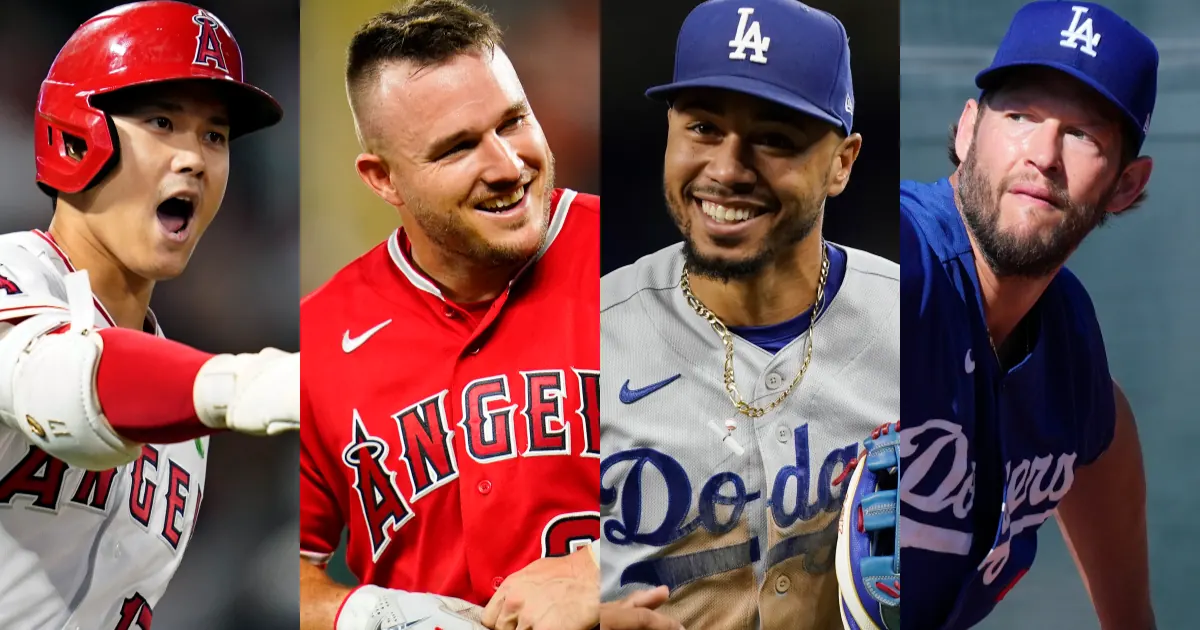 十位影響運彩賠率的MLB關鍵球員－麥克·特勞特（Mike Trout）、大谷翔平（Shohei Ohtani）、科迪·貝林傑（Cody Bellinger）、穆奇·貝茲（Mookie Betts）